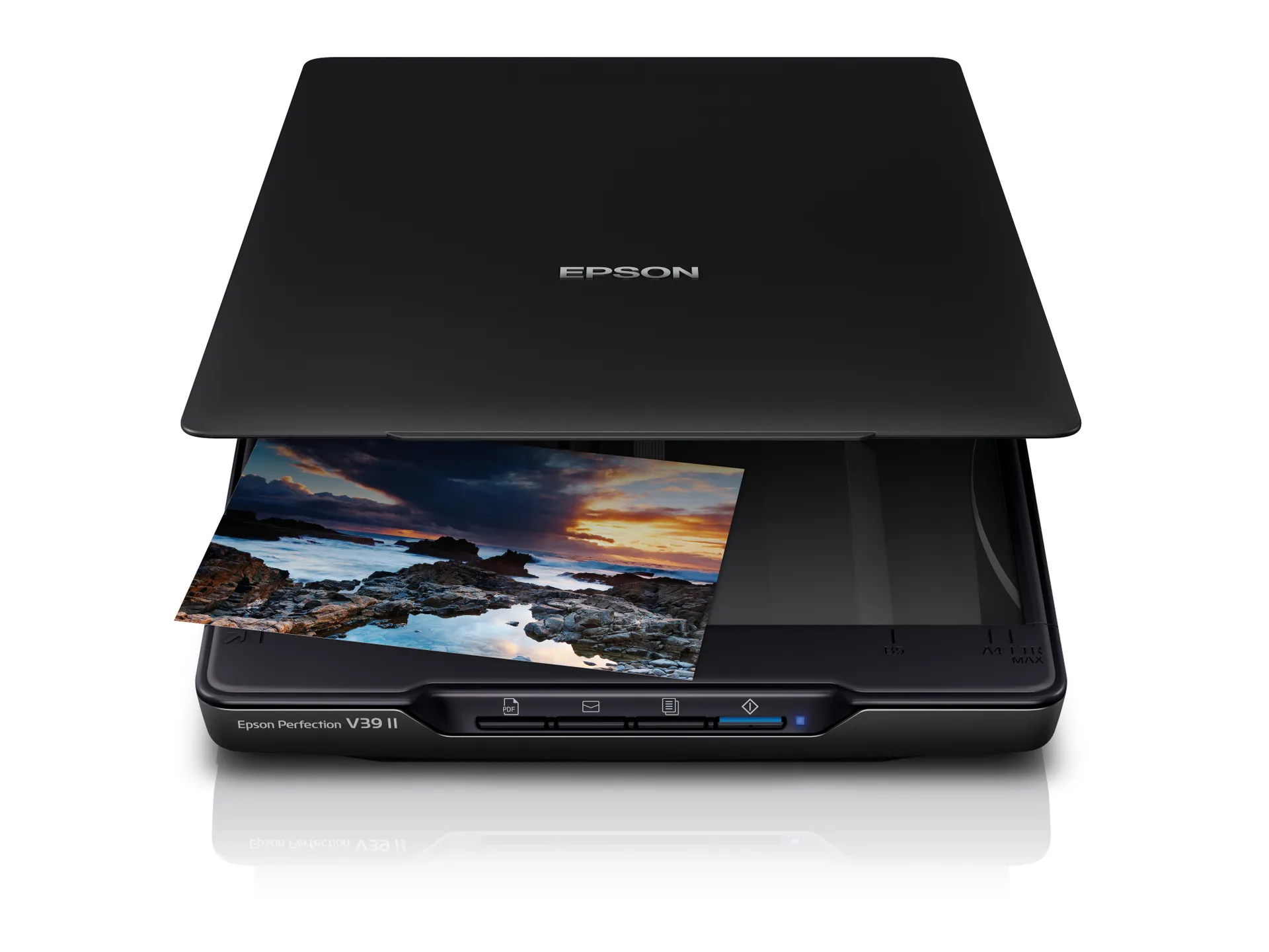 Epson Perfection V39II Flachbettscanner 4800 x 4800 DPI A4 Schwarz Epson Perfection V39II Flachbettscanner 4800 x 4800 DPI A4 Schwarz