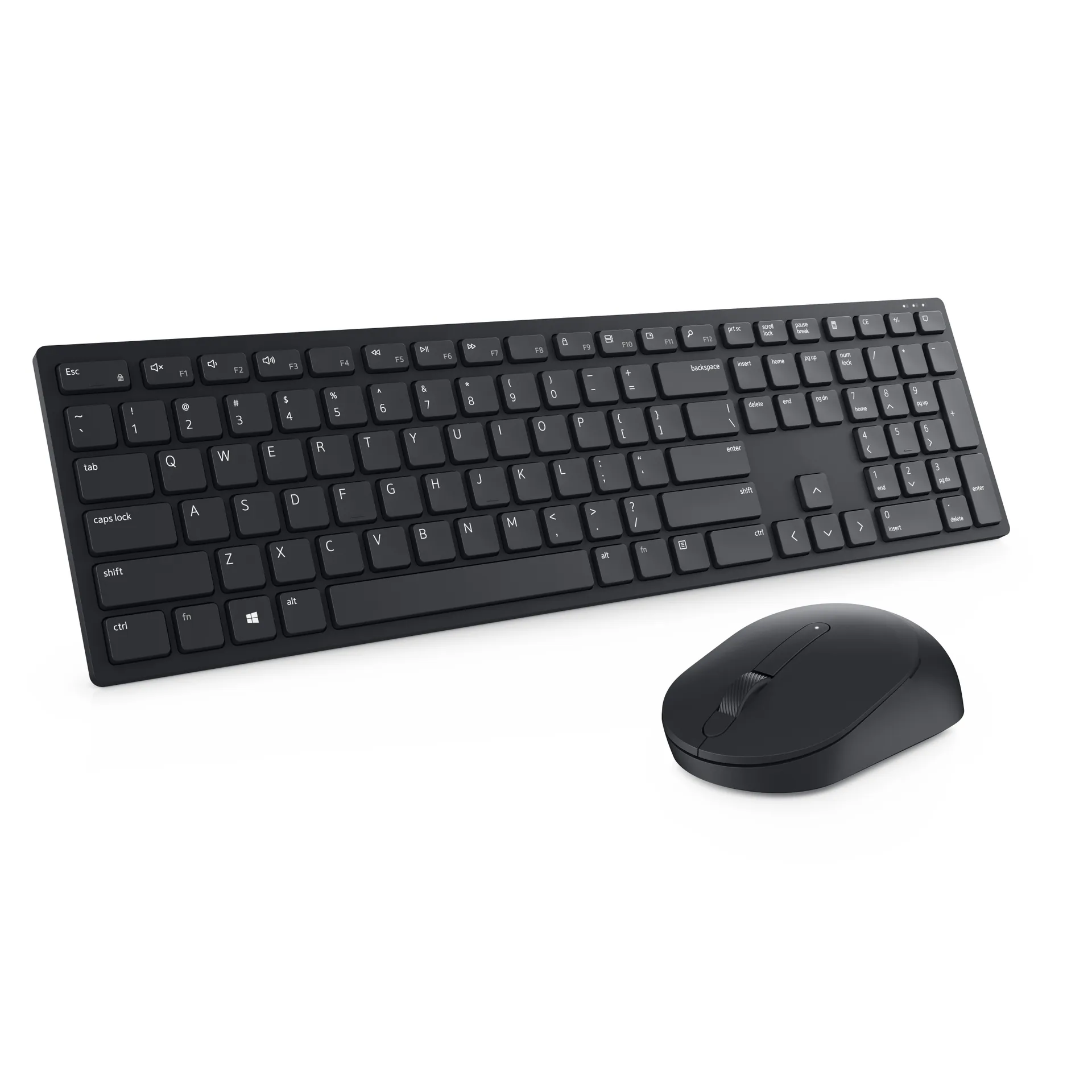 DELL Pro-Tastatur und -Maus – KM5221W - US international (QWERTY) - schwarz – Bild 3