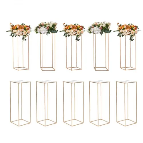 VEVOR 10er-Set Blumenhocker Eckig 28x28x80cm Blumenständer Eisen Beistelltisch Modern Blumensäule Gold-Galvanisierung Pflanzenhocker Pflanzenständer Metallständer für Dekoration von Bars Hotels Cafés VEVOR 10er-Set Blumenhocker Eckig 28x28x80cm Blumenständer Eisen Beistelltisch Modern Blumensäule Gold-Galvanisierung Pflanzenhocker Pflanzenständer Metallständer für Dekoration von Bars Hotels Cafés