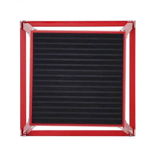 VEVOR Plyometrische Sprungbox, 458 mm Plyo-Box, Plyometrische Plattform Plyobox Rot, Rutschfeste Fitness-Übungs-Step-Up-Box für Heimtraining, Konditions-Krafttraining, Gesäß, Oberschenkel Trainieren – Bild 10