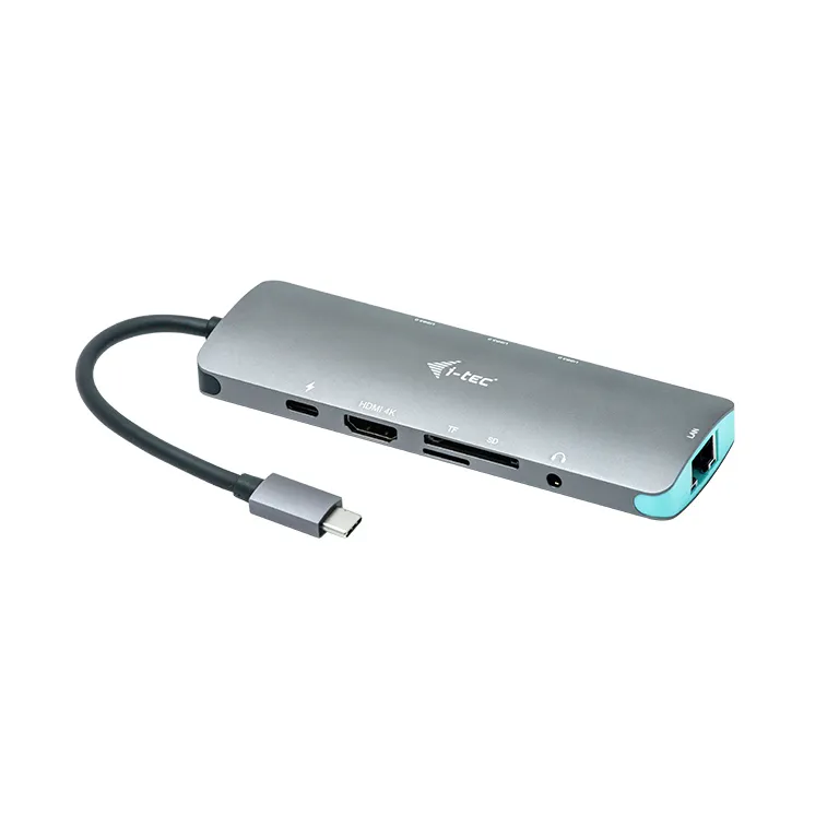 i-tec Metal USB-C Nano Docking Station 4K HDMI LAN + Power Delivery 100 W – Bild 3