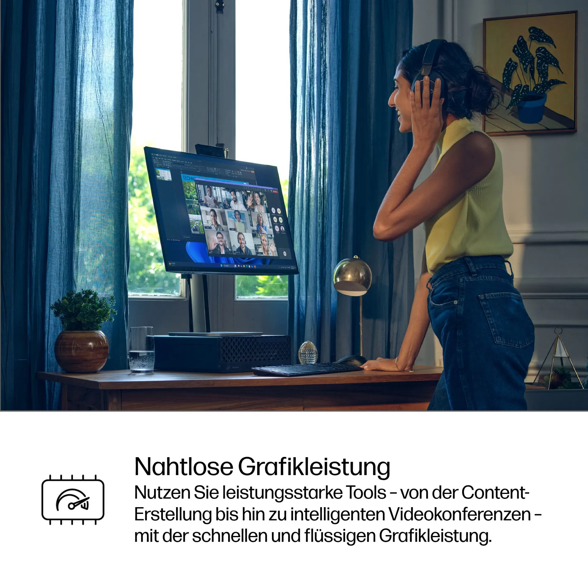 HP ProDesk 4 SFF G1i Desktop AI PC Intel Core Ultra 5 235 32 GB DDR5-SDRAM 512 GB SSD Windows 11 Pro Schwarz – Bild 7