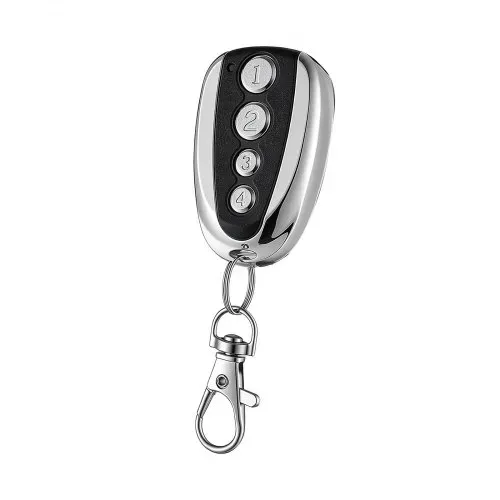 VEVOR Garagentoröffner Handsender 4 Tasten 35 m Reichweite Fernbedienung, Ersatz für ZTQ800, ZTQ1000, ZTQ-1/2HP, ZTQ-3/4HP & EIKIA600, 4-Tür-Steuerung, 12V 27Ah Batterie, Rolling-Code-Verschlüsselung – Bild 9