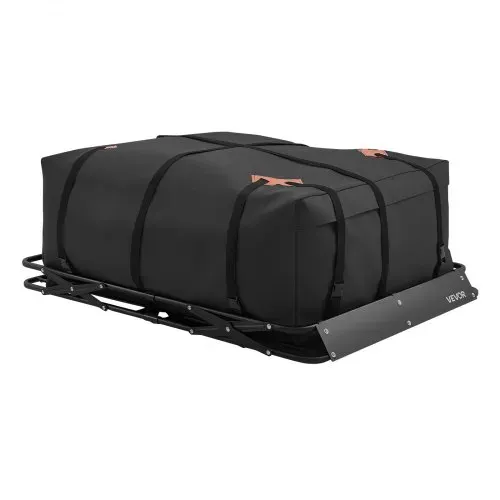 VEVOR Dachträgerkorb 1295 x 914 x 102 mm Dachgepäckkorb mit Klappmechanismus Tragkraft bis 90,72 kg Wetterfester Faltbarer Autodachkorb aus Legierungsstahl Dachtransportkorb Geeignet für SUVs Pickups – Bild 8