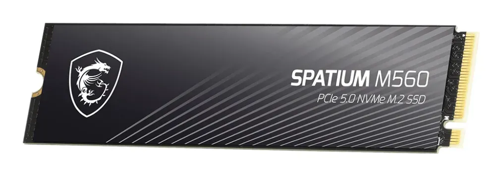 MSI Spatium M560 PCIE 5.0 NVME M.2 2 TB PCI Express 5.0 3D NAND MSI Spatium M560 PCIE 5.0 NVME M.2 2 TB PCI Express 5.0 3D NAND