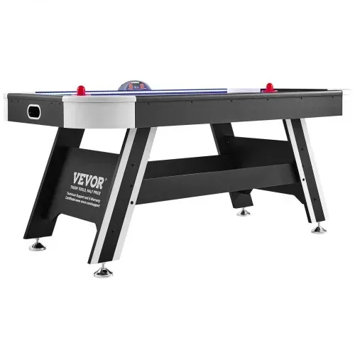 VEVOR Luftbetriebener Hockeytisch für den Innenbereich für Kinder & Erwachsene, LED-Sporthockeyspiel mit 2 Pucks, 2 Schiebern und elektronischem Punktesystem, Arcade-Gaming-Set für Spielzimmer – Bild 10