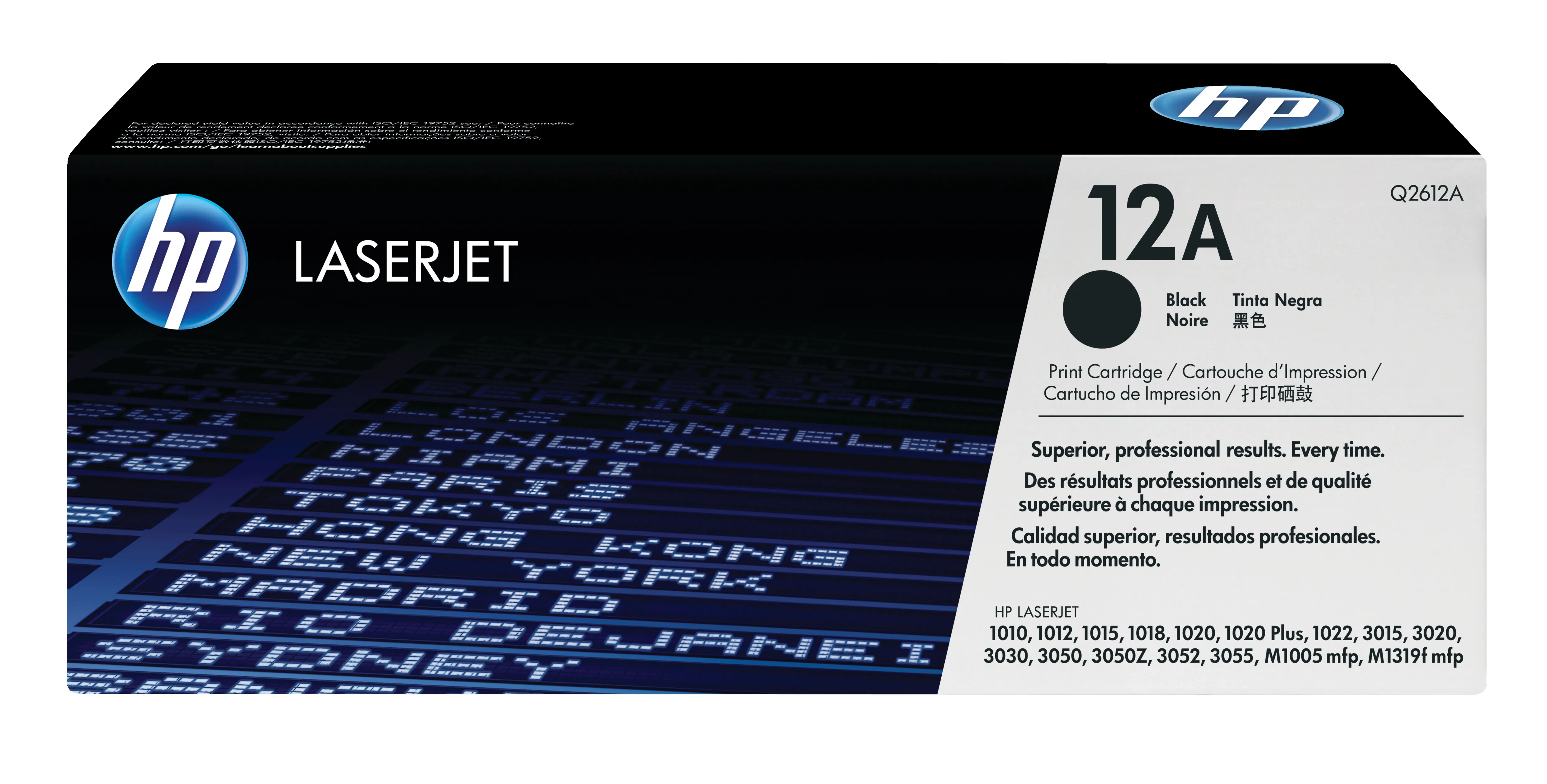 HP 12A Schwarz Original LaserJet Tonerkartusche HP 12A Schwarz Original LaserJet Tonerkartusche