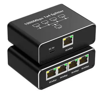 ALLNET network splitter/switch 5 Port • 5x 1GbE • Lüfterlos • ALL-NS1005 ALLNET network splitter/switch 5 Port • 5x 1GbE • Lüfterlos • ALL-NS1005
