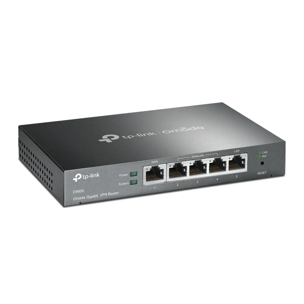 TP-Link - ER605 - SafeStream™ Gigabit Multi-WAN VPN Router PORT: 1× G – Bild 4