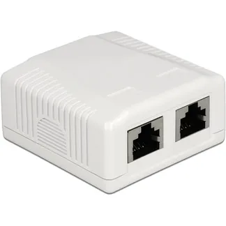 RJ-45 Anschlussdose 2 Port Cat.6a LSA RJ-45 Anschlussdose 2 Port Cat.6a LSA