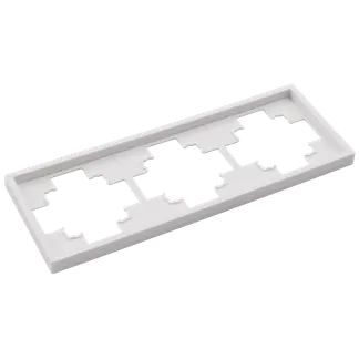 Rahmen McPower “Shallow“ 3-fach, weiß Rahmen McPower “Shallow“ 3-fach, weiß