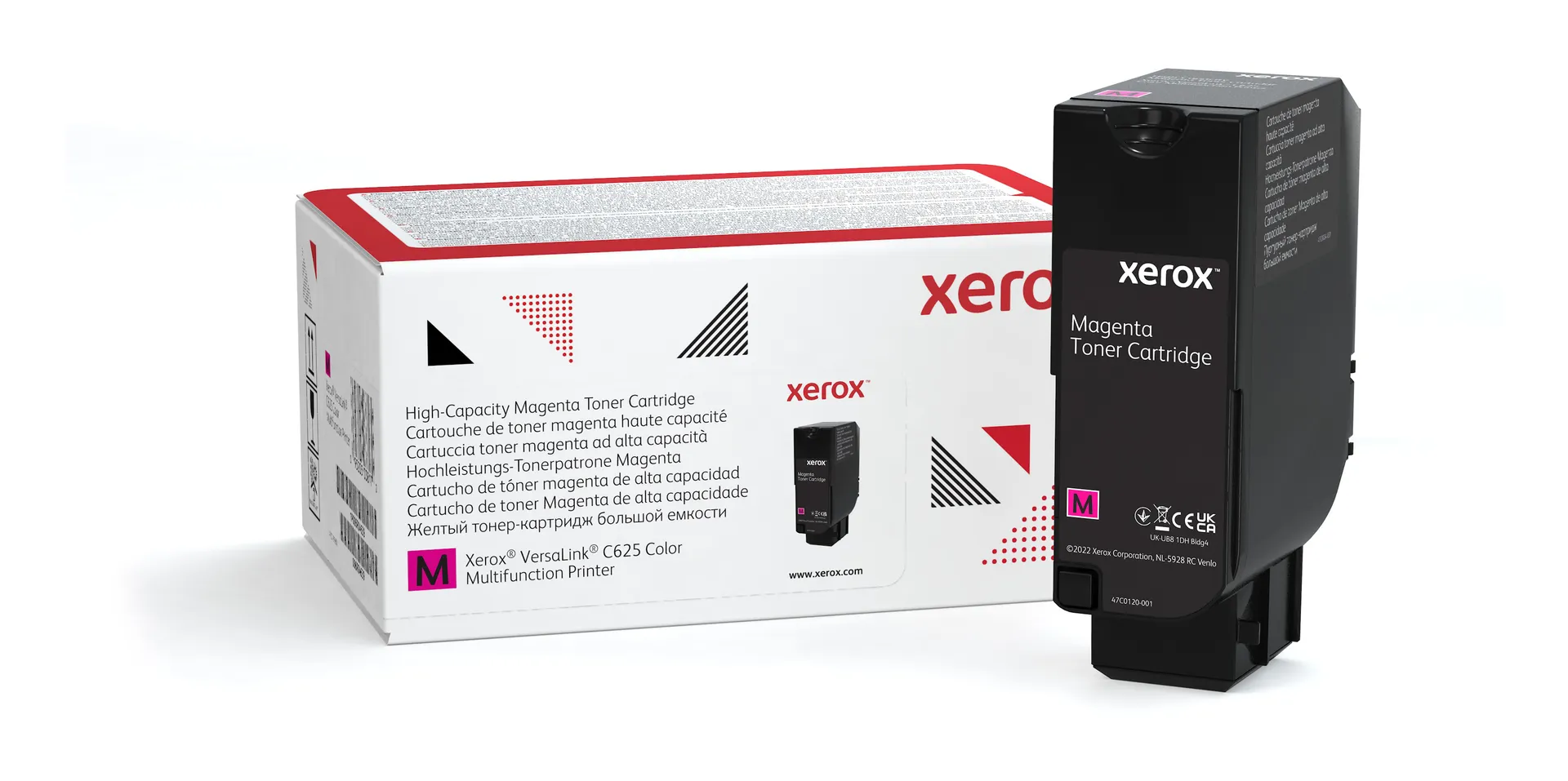 Xerox ® VersaLink® C625 Farb-Multifunktionsdrucker Hohe Kapazität-Tonermodul Magenta (16000 Seiten) – 006R04638 Xerox ® VersaLink® C625 Farb-Multifunktionsdrucker Hohe Kapazität-Tonermodul Magenta (16000 Seiten) – 006R04638