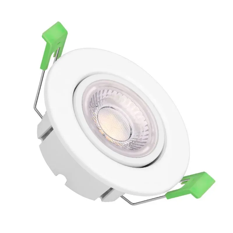 Synergy21 PHOS LED Deckeneinbauspot schwenkbar rund weiß – CCT & Power Switchable – Bild 3