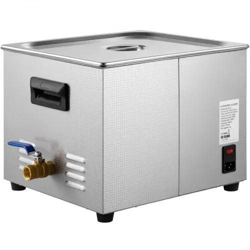 VEVOR 15 L Ultraschallreiniger (600 W Heizung, 360 W Ultraschall) Professioneller digitaler Labor-Ultraschall-Teilereiniger mit Heizungstimer für die Reinigung von Glaszahninstrumenten – Bild 10