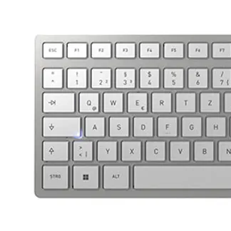 CHERRY DW 9100 SLIM Tastatur Maus enthalten Universal RF Wireless + Bluetooth QWERTZ Deutsch Silber CHERRY DW 9100 SLIM Tastatur Maus enthalten Universal RF Wireless + Bluetooth QWERTZ Deutsch Silber