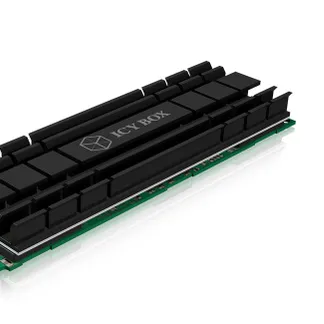 ICY BOX IB-M2HS-701, Kühlkörperset für M.2 2280 SSD, für PC/PS5, Aluminium, 5 mm dick ICY BOX IB-M2HS-701, Kühlkörperset für M.2 2280 SSD, für PC/PS5, Aluminium, 5 mm dick