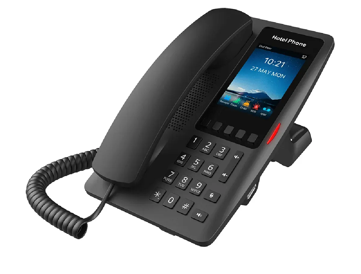 Fanvil H6W-Black, H6W-Black—WiFi Hotel Phone / WiFi / SIP Fanvil H6W-Black, H6W-Black—WiFi Hotel Phone / WiFi / SIP