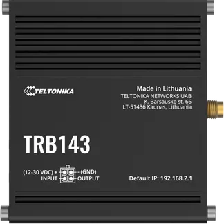 Teltonika · Gateway · TRB143 · LTE CAT4 M-BUS Teltonika · Gateway · TRB143 · LTE CAT4 M-BUS