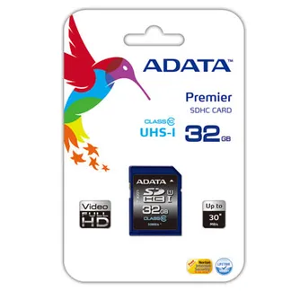 ADATA Premier SDHC UHS-I U1 Class10 32GB Klasse 10 ADATA Premier SDHC UHS-I U1 Class10 32GB Klasse 10
