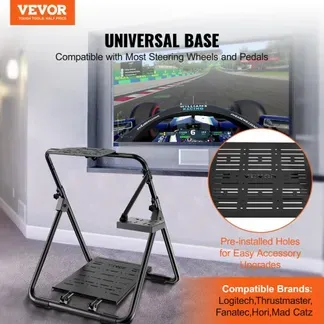 VEVOR Lenkradständer 600–830mm Gamesitz 0°-40° Spielsitz aus Stahlrahmen Rennsimulator für Rennspiele Spielsitz Rennsitz Racing Sitz für Logitech Thrustmaster Fanatec Hori und Mad Catz VEVOR Lenkradständer 600–830mm Gamesitz 0°-40° Spielsitz aus Stahlrahmen Rennsimulator für Rennspiele Spielsitz Rennsitz Racing Sitz für Logitech Thrustmaster Fanatec Hori und Mad Catz