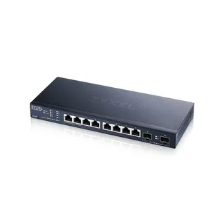 Zyxel Switch smart managed Layer2 10 Port • 8x 2.5 GbE • 2x SFP+ • Desktop • Lüfterlos • NebulaFlex • XMG1915-10E Zyxel Switch smart managed Layer2 10 Port • 8x 2.5 GbE • 2x SFP+ • Desktop • Lüfterlos • NebulaFlex • XMG1915-10E