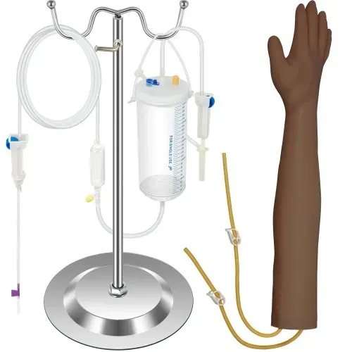 VEVOR Scientific Injektionsarm Intravenöse Injektion, Trainingsarm Komplette intravenöse Injektion, Injektionsarm Braun Training Modell Blutentnahmearm Venenpunktion Medizin- und Pflegestudenten – Bild 8