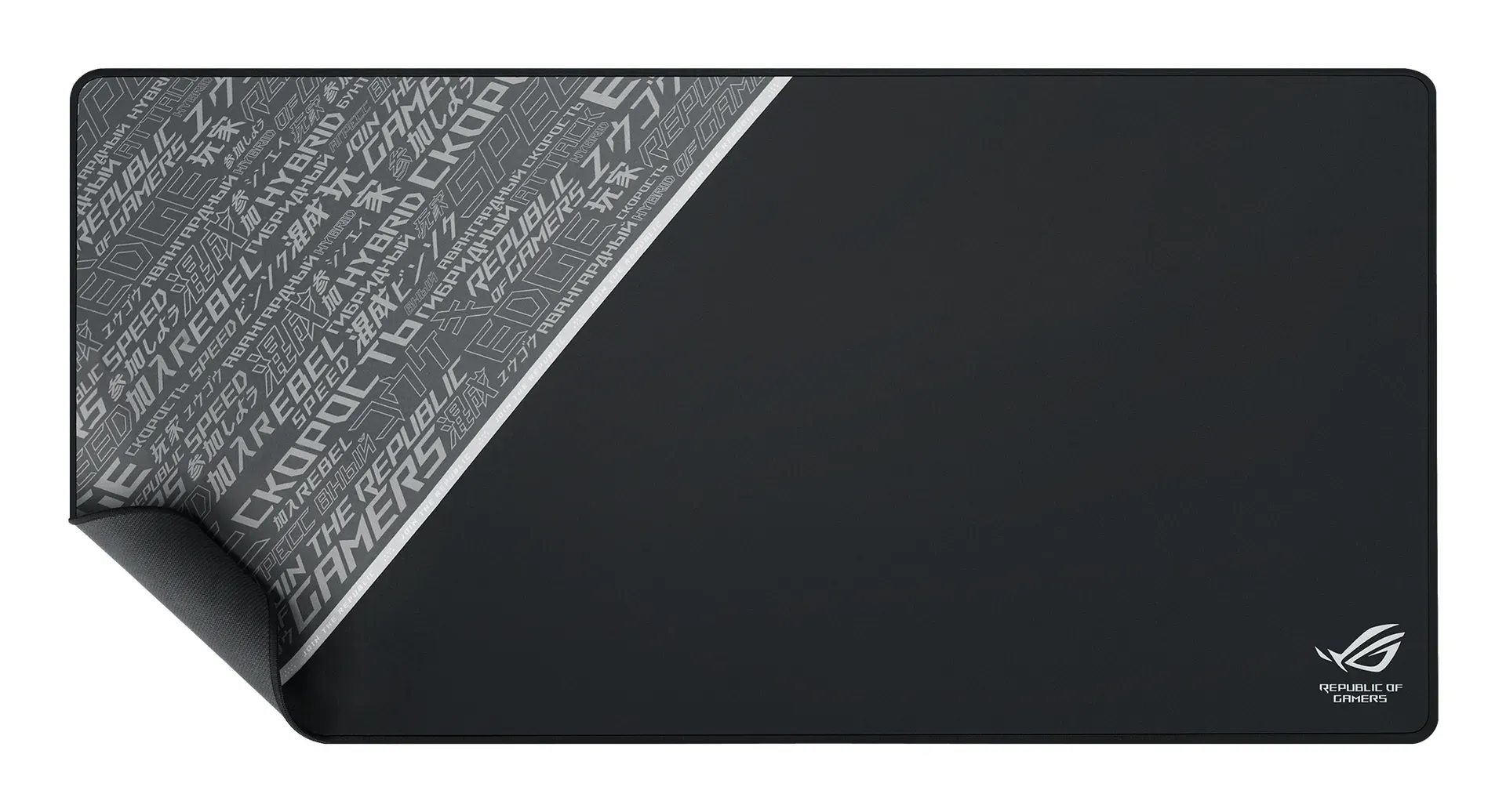 ASUS ROG Sheath BLK LTD Gaming-Mauspad Schwarz, Grau, Weiß – Bild 5