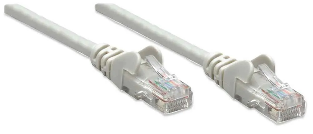Intellinet Netzwerkkabel, Cat6, U/UTP, CCA, Cat6-kompatibel, RJ45-Stecker/RJ45-Stecker, 3,0 m, grau – Bild 3