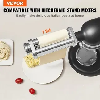 VEVOR Manuelle Nudelmaschine Edelstahl, Edelstahl Frische Manuell Pasta Walze Maschine Einstellbare Italienische Flachteigmaschine Pastamaker Nudelmaschine für Spaghetti, Lasagne, Tagliatelle VEVOR Manuelle Nudelmaschine Edelstahl, Edelstahl Frische Manuell Pasta Walze Maschine Einstellbare Italienische Flachteigmaschine Pastamaker Nudelmaschine für Spaghetti, Lasagne, Tagliatelle