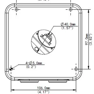 ALLNET IP Kamera zbh. Junctionbox/Montagebox for ALL-CAM2496-LEFN ALLNET IP Kamera zbh. Junctionbox/Montagebox for ALL-CAM2496-LEFN