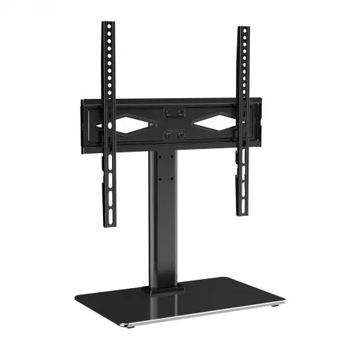 VEVOR TV Ständer mit Rollen Universal 615–670 mm Höhenverstellbar, 75 x 75 mm, 400 x 400 mmm 41 kg Belastbar Bodenständer Standfuß Mobil Wagen Fernsehständer, Stabile Halterung Fernsehtisch – Bild 8