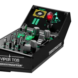 Thrustmaster VIPER Panel Schwarz USB Joystick + Motorsteuerungshebel PC Thrustmaster VIPER Panel Schwarz USB Joystick + Motorsteuerungshebel PC