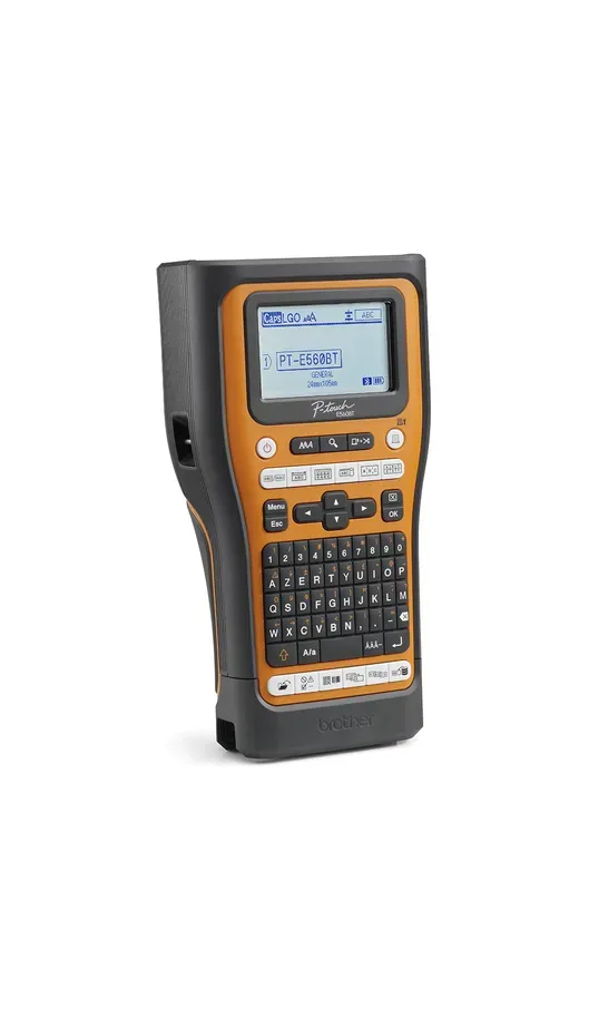 Brother PT-E560BTVP Etikettendrucker Wärmeübertragung 180 x 180 DPI 20 mm/sek Verkabelt & Kabellos HSE/TZe Bluetooth QWERTZ – Bild 4