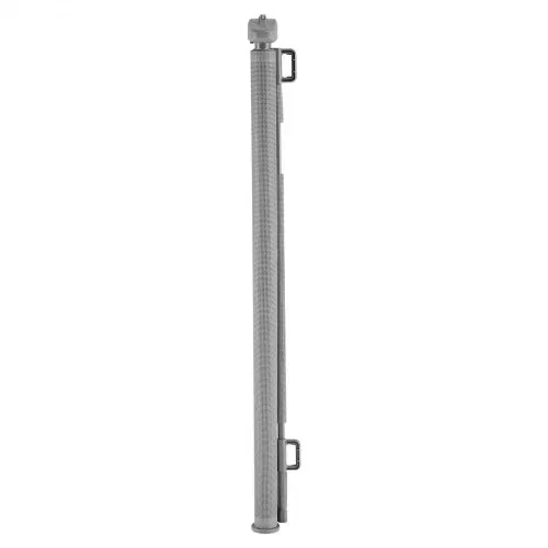 VEVOR Einziehbares Babygitter Hundegitter ausziehbar auf 145 cm Breite / 98 cm Höhe, Treppenschutzgitter mit Sicherheitsschloss, Schutzgitter aus Netzgewebe für Treppen Flure drinnen/draußen, grau – Bild 10
