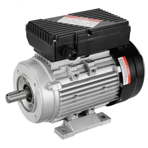 VEVOR 0,75 kW Elektromotor 1400 U/min, AC 220–240 V, 5,45 A, 80, B34-Rahmen, Luftkompressormotor einphasig, 19 mm Keilwelle, Rechts-/Linkslauf für landwirtschaftliche Maschinen und allgemeine Geräte – Bild 8