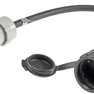 CEE auf Schutzkontakt-Kupplung 0,35m 230V, Adapter für Wohnwagen, Camping CEE auf Schutzkontakt-Kupplung 0,35m 230V, Adapter für Wohnwagen, Camping