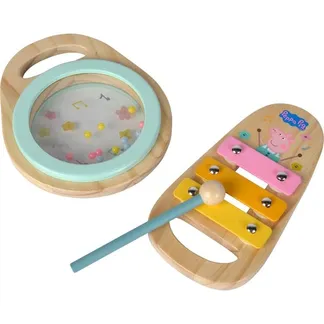 Peppa Pig Holz-Musikset, Musikspielzeug Peppa Pig Holz-Musikset, Musikspielzeug