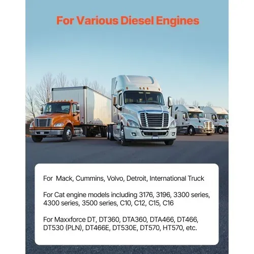 VEVOR Zylinderlaufbuchsen Abzieher für Mack Cummins Cat auf nasser Laufbuchse von 3-7/8 Zoll bis 6-1/4 Zoll Bohrung, Werkzeug zum Entfernen der Zylinderlaufbuchse von Dieselmotoren, ersetzt PT-6400-C – Bild 2