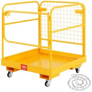 VEVOR Arbeitsbühne 92x92cm Arbeitskorb aus Q235B Sicherheitskorb Max. Ladekapazität bis 544kg Staplerbühne für 1-2 Personen Gabelstapler Faltbar Arbeitsplattform für sichere Arbeit in der Höhe VEVOR Arbeitsbühne 92x92cm Arbeitskorb aus Q235B Sicherheitskorb Max. Ladekapazität bis 544kg Staplerbühne für 1-2 Personen Gabelstapler Faltbar Arbeitsplattform für sichere Arbeit in der Höhe