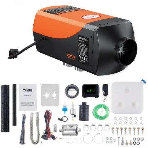 VEVOR Luft Dieselheizung Standheizung 12 V 5 kW, Luftheizung Air Diesel Diesel Standheizung Lufterhitzer, 0,12–0,52 L/Std. Dieselheizung mit LCD-Display & Fernbedienung Air Diesel Heizung Bus, Lkw usw VEVOR Luft Dieselheizung Standheizung 12 V 5 kW, Luftheizung Air Diesel Diesel Standheizung Lufterhitzer, 0,12–0,52 L/Std. Dieselheizung mit LCD-Display & Fernbedienung Air Diesel Heizung Bus, Lkw usw
