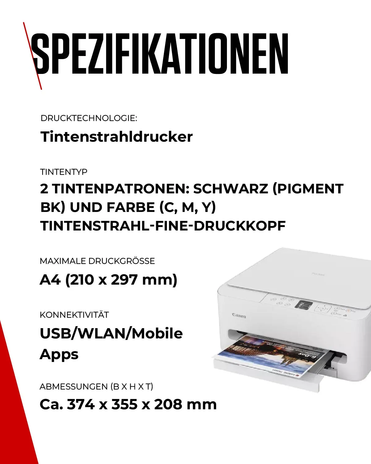 Canon PIXMA TS6550i Tintenstrahl A4 1200 x 1200 DPI WLAN – Bild 6