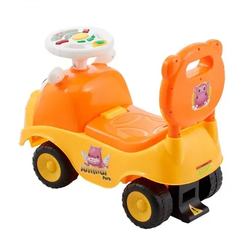 VEVOR Rutschauto, 500x240x415 mm Rutscher für Kleinkinder, Rutschfahrzeug mit Hupe und Musik, 22 kg Tragkraft, Stauraum unter dem Sitz, Lauflernhilfe für Kleinkinder von 19 bis 36 Monaten – Bild 10