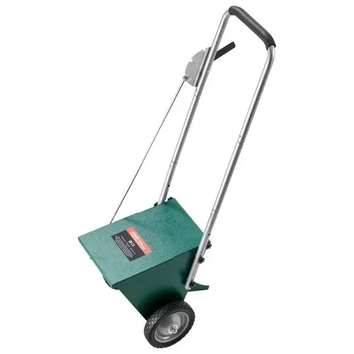 VEVOR Markierwagen Linien-Markiergerät Trocken 11,3 kg Pulverkapazität Grün, für Rasenfläche Feld & Sportplatz, Stahlkonstruktion, 50-100 mm Einstellbare Linienbreite, Klare & Gleichmäßige Markierung – Bild 9