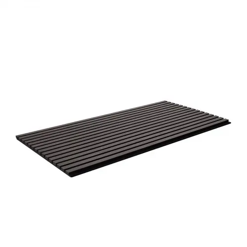 VEVOR Akustikpaneele, 1200 x 600 x 21 mm, MDF-Akzent-Holzwandpaneele für moderne Innenwanddekoration, Akustikpaneel, Kunstholz-Wandplatten zur Geräuschreduzierung, Schwarzeiche – Bild 9