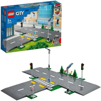60304 City Straßenkreuzung mit Ampeln, Konstruktionsspielzeug 60304 City Straßenkreuzung mit Ampeln, Konstruktionsspielzeug