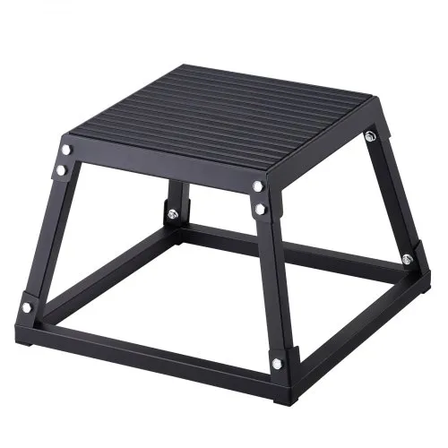 VEVOR Plyometrische Sprungbox, 305 mm Plyo-Box, Plyometrische Plattform Plyobox Schwarz, Rutschfeste Fitness-Übungs-Step-Up-Box für Heimtraining, Konditions-Krafttraining, Oberschenkel Trainieren VEVOR Plyometrische Sprungbox, 305 mm Plyo-Box, Plyometrische Plattform Plyobox Schwarz, Rutschfeste Fitness-Übungs-Step-Up-Box für Heimtraining, Konditions-Krafttraining, Oberschenkel Trainieren