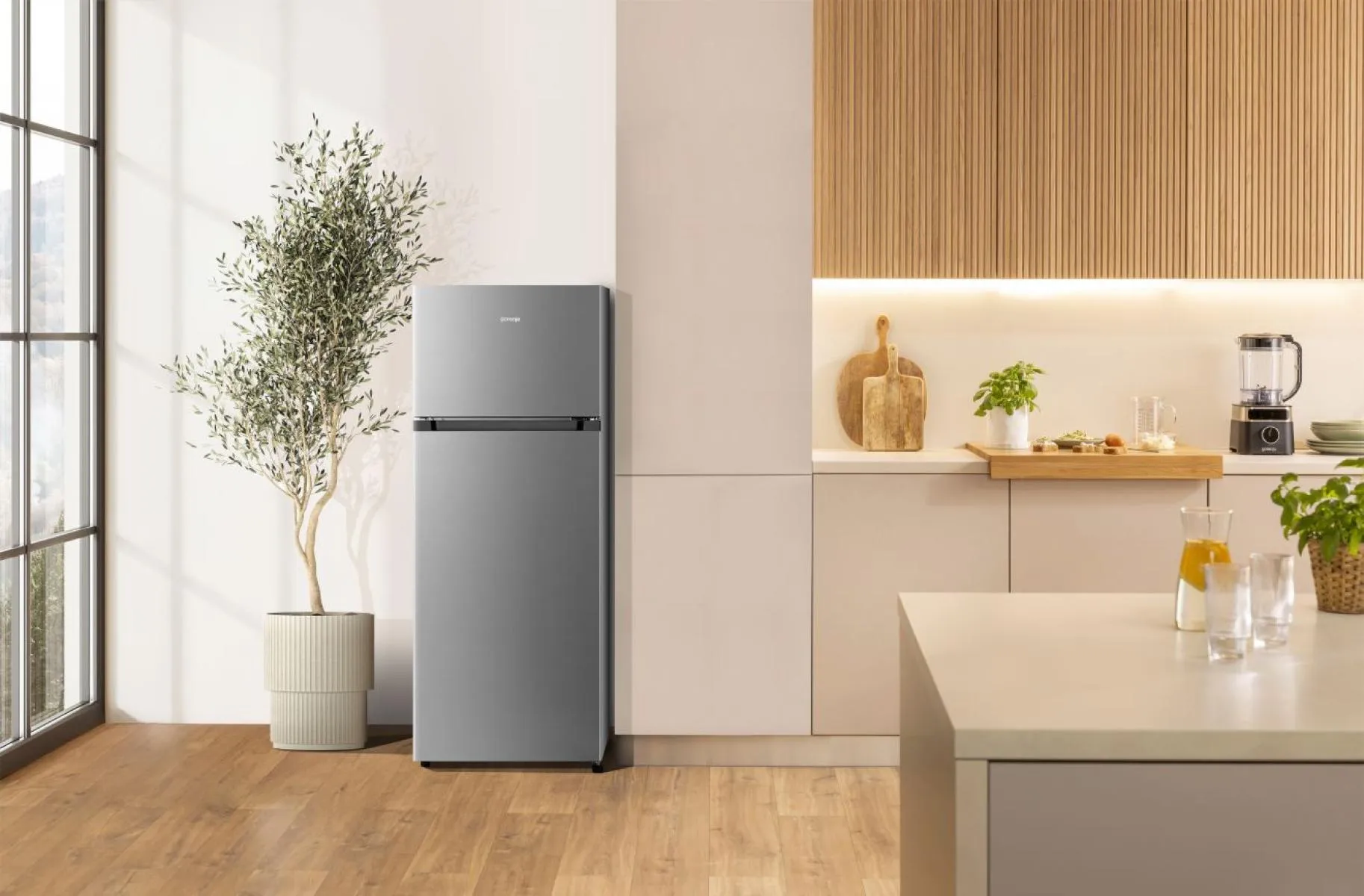 Gorenje Kühl /Gefrierschrank RF414DPS4 SI – Bild 3