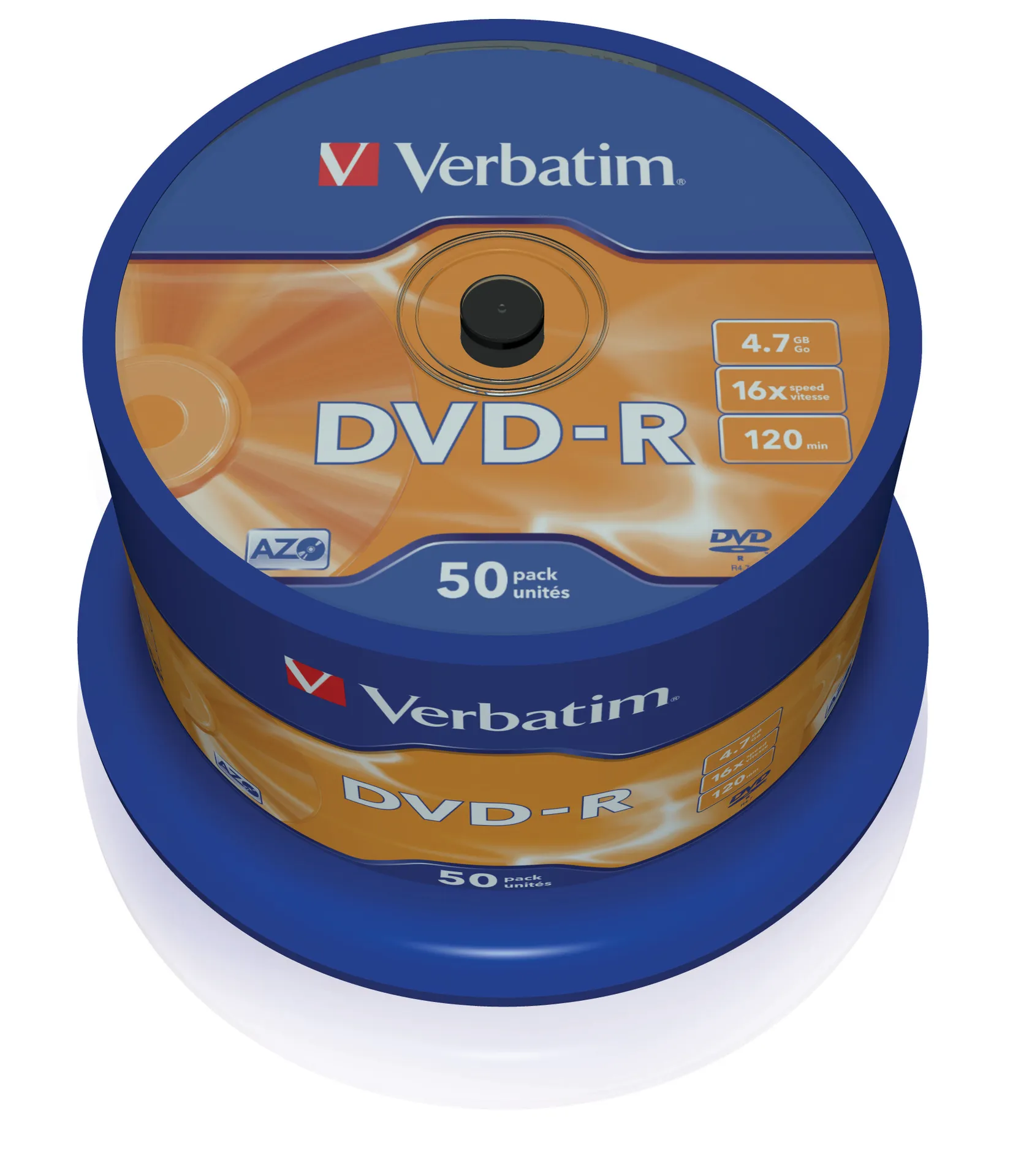 Verbatim DVD-R Matt Silver 4,7 GB 50 Stück(e) Verbatim DVD-R Matt Silver 4,7 GB 50 Stück(e)