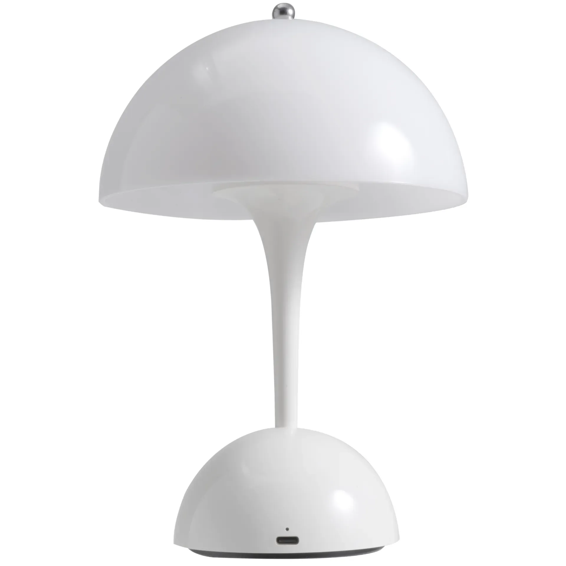 LED-Tischleuchte ROLF KERN Stil 24cm, weiß, Akku, dimmbar LED-Tischleuchte ROLF KERN Stil 24cm, weiß, Akku, dimmbar