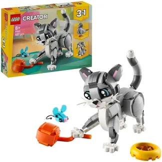 31163 Creator 3-in-1 Graue Katze, Konstruktionsspielzeug 31163 Creator 3-in-1 Graue Katze, Konstruktionsspielzeug